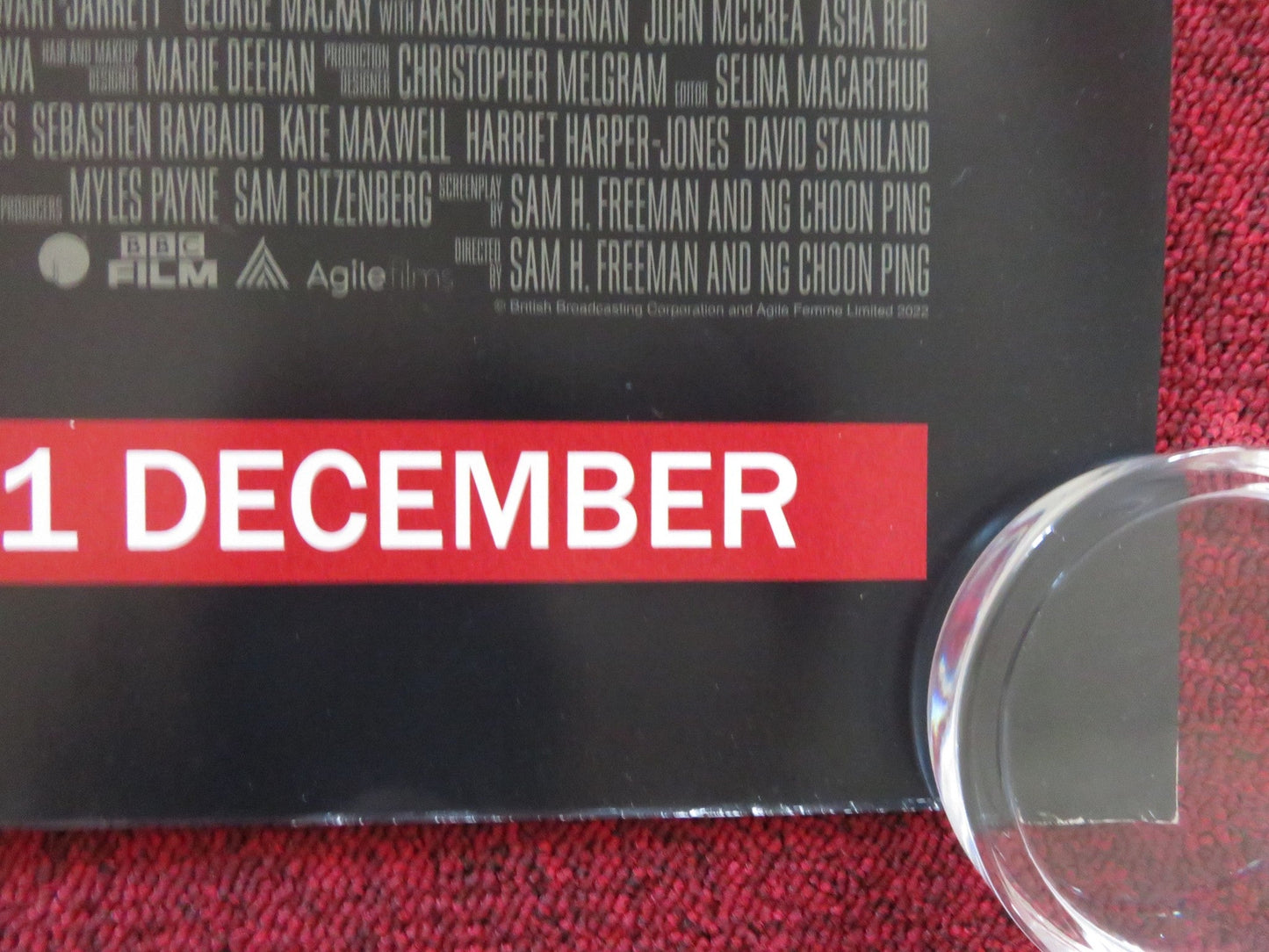 FEMME UK QUAD ROLLED POSTER GEORGE MCKAY JOHN MCCCREA 2023 Rendezvous Cinema Movie posters