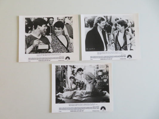 FERRIS BUELLER'S DAY OFF MOVIE STILL PHOTO LOT OF 3 MATTHEW BRODERICK 1986 - Rendezvous Cinema