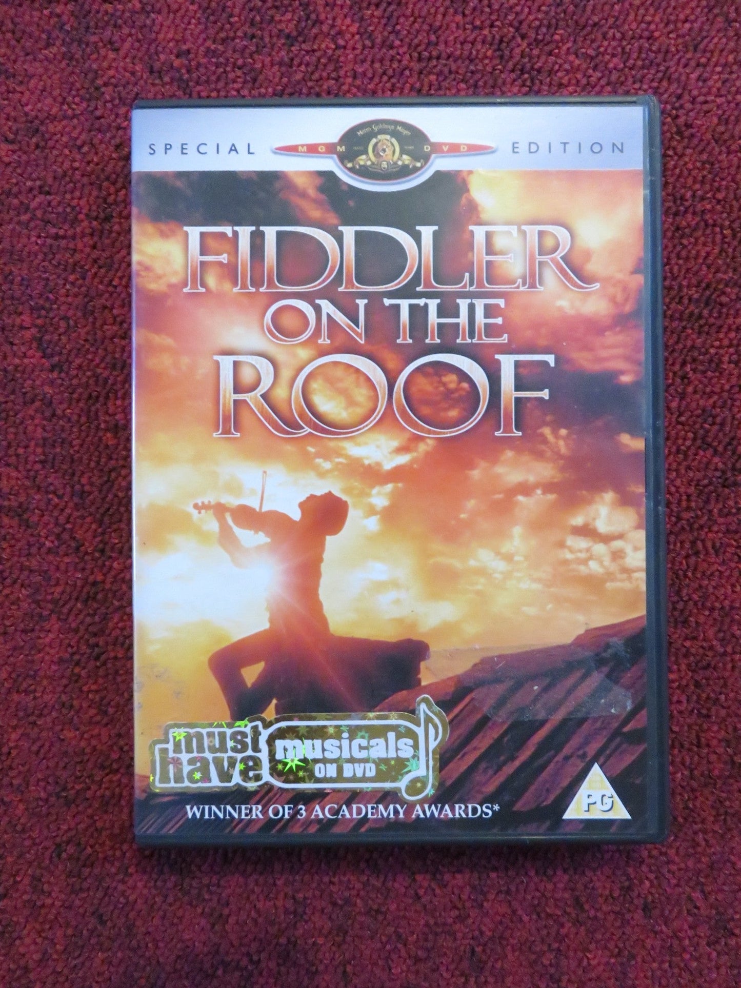 FIDDLE ON THE ROOF - SPECIAL EDITION (DVD) TOPOL NORMA CRANE 1971 REGION 2 Rendezvous Cinema Movie posters