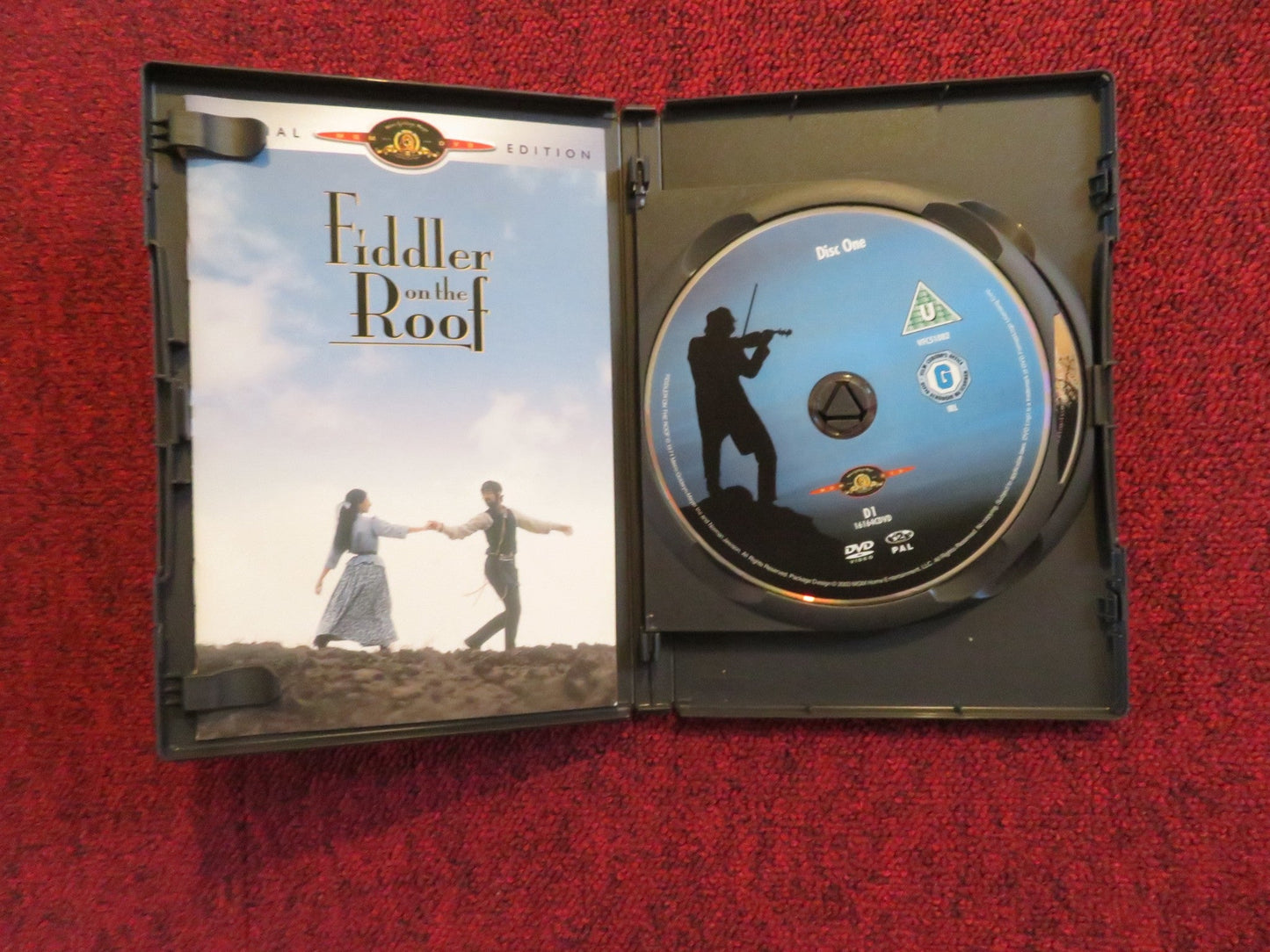 FIDDLE ON THE ROOF - SPECIAL EDITION (DVD) TOPOL NORMA CRANE 1971 REGION 2 Rendezvous Cinema Movie posters