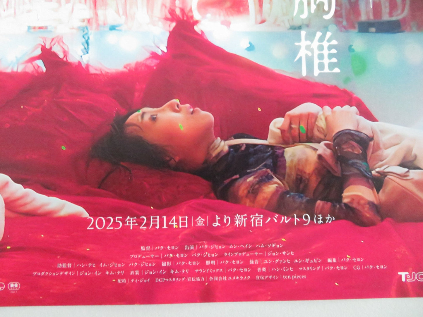FIFTH THORCIC VERTEBRA JAPANESE CHIRASHI (B5) POSTER SYEYOUNG PARK 2022 Movie posters