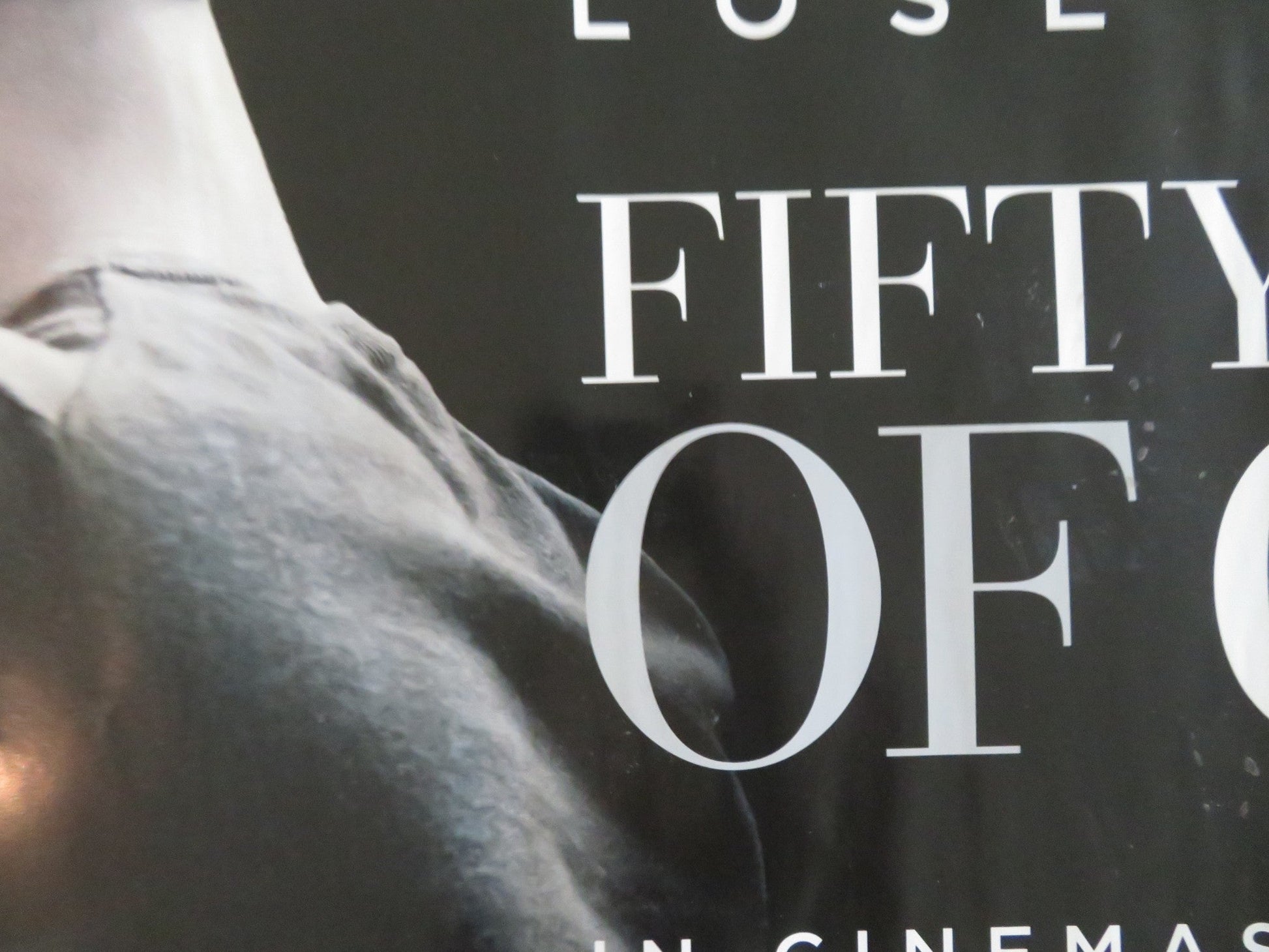FIFTY SHADES OF GREY - B UK QUAD ROLLED POSTER JAMIE DORNAN DAKOTA JOHNSON 2015 - Rendezvous Cinema