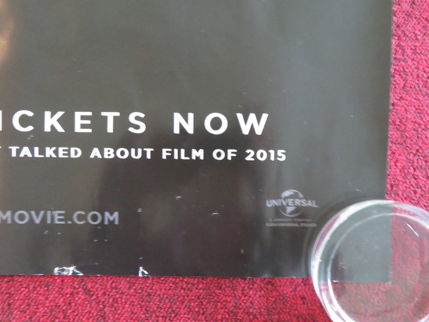 FIFTY SHADES OF GREY - B UK QUAD ROLLED POSTER JAMIE DORNAN DAKOTA JOHNSON 2015 - Rendezvous Cinema