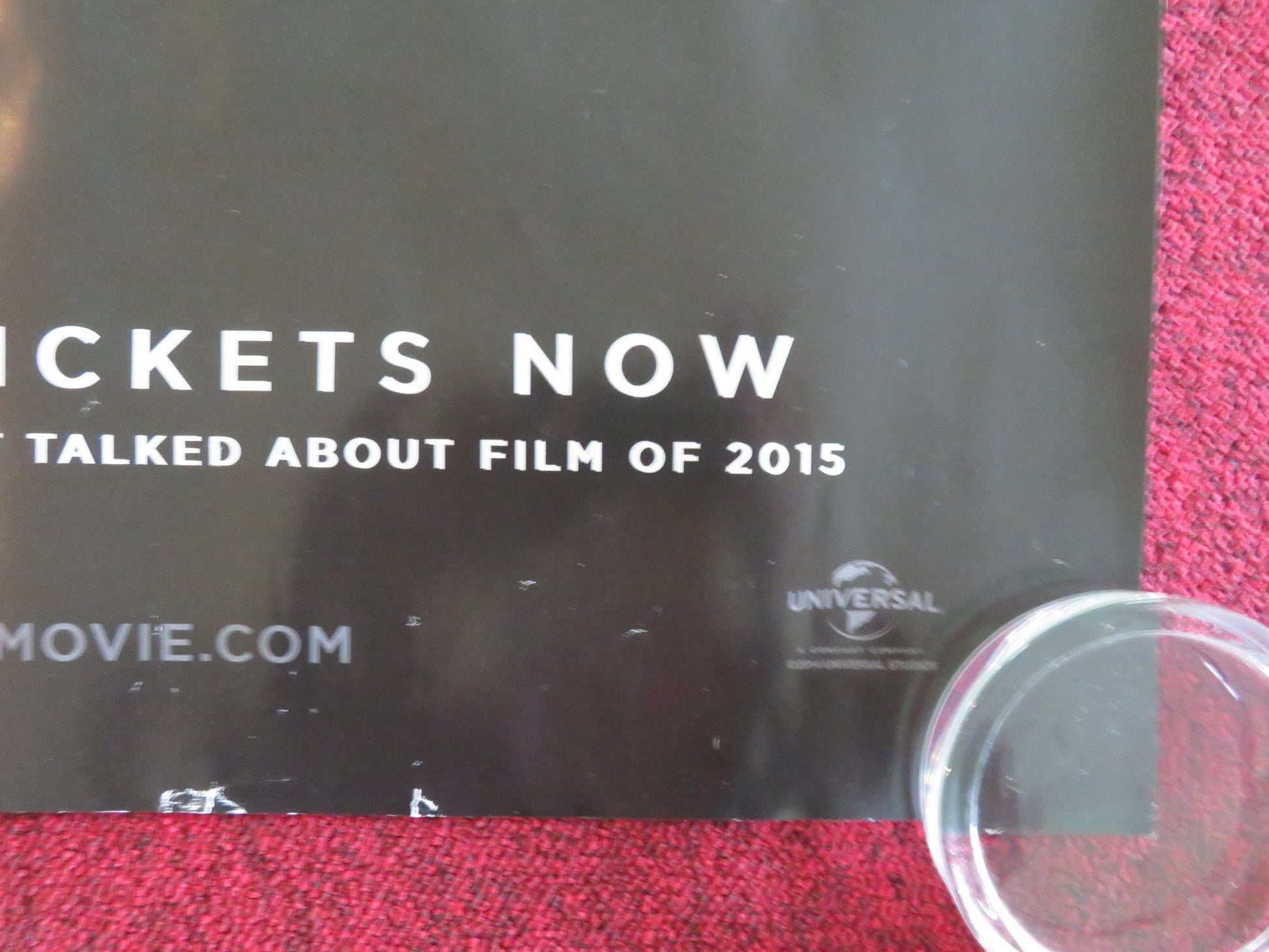 FIFTY SHADES OF GREY - B UK QUAD ROLLED POSTER JAMIE DORNAN DAKOTA JOHNSON 2015 - Rendezvous Cinema
