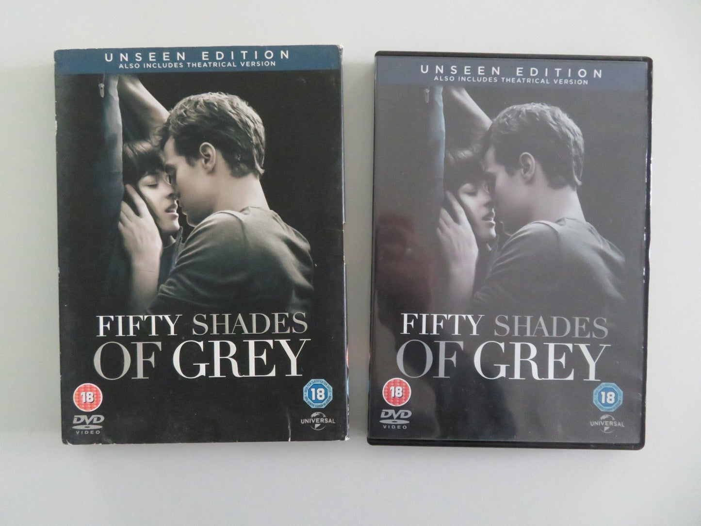 FIFTY SHADES OF GREY - UNSEEN EDITION (DVD) DAKOTA JOHNSON 2015 REGION 2, 4 Movie posters