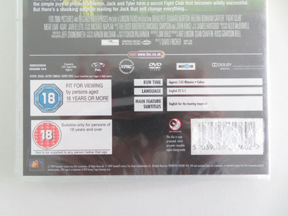 FIGHT CLUB (DVD) BRAD PITT EDWARD NORTON 1999 REGION 2 Movie posters