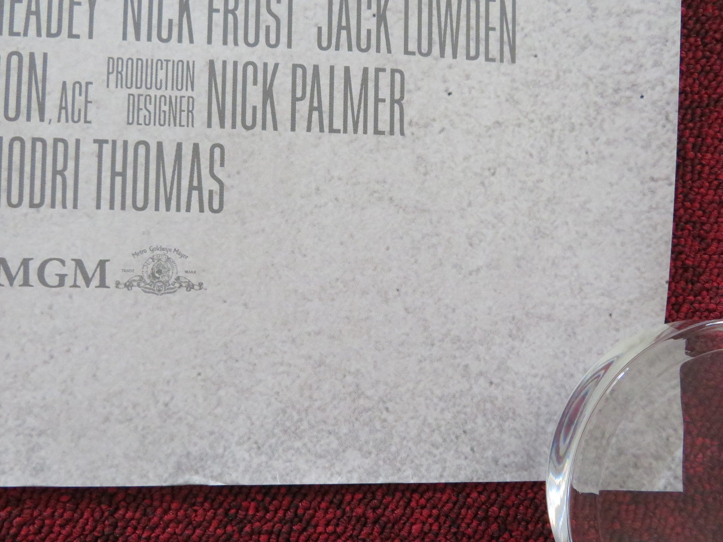 FIGHTING WITH MY FAMILY UK QUAD ROLLED POSTER NICK FROST LENA HEADEY 2019 Rendezvous Cinema Movie posters