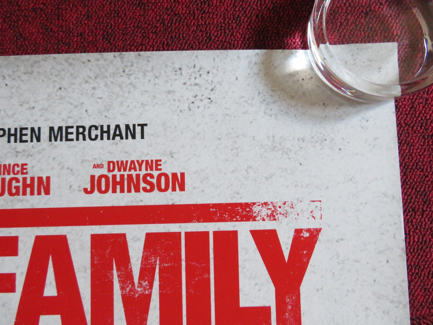 FIGHTING WITH MY FAMILY US ONE SHEET ROLLED POSTER DWAYNE JOHNSON N. FROST 2019 Rendezvous Cinema Movie posters