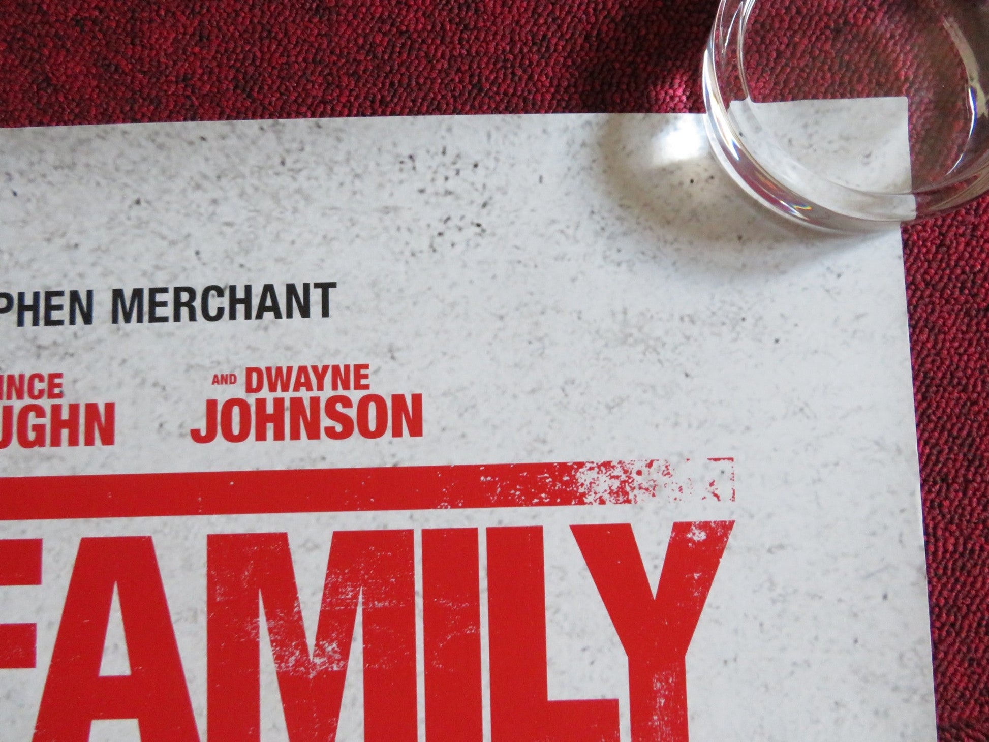 FIGHTING WITH MY FAMILY US ONE SHEET ROLLED POSTER DWAYNE JOHNSON N. FROST 2019 Rendezvous Cinema Movie posters