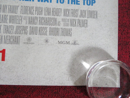 FIGHTING WITH MY FAMILY US ONE SHEET ROLLED POSTER DWAYNE JOHNSON N. FROST 2019 Rendezvous Cinema Movie posters