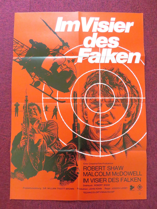 FIGURES IN A LANDSCAPE GERMAN A1 POSTER FOLDED ROBERT SHAW MALCOLM MCDOWELL 1970 Rendezvous Cinema Movie posters