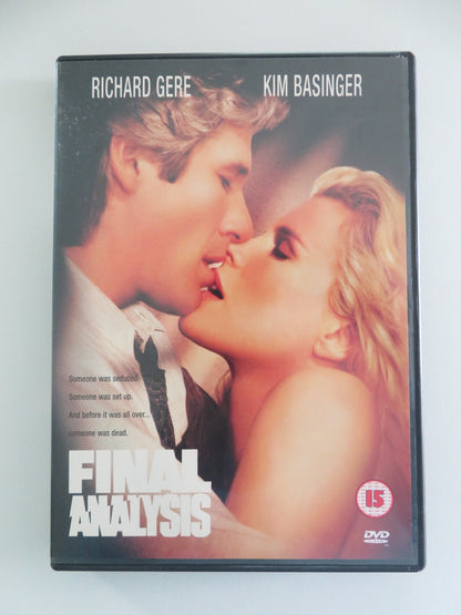 Final Analysis (DVD) Richard Gere Kim Basinger 1992 Region 2 Movie posters