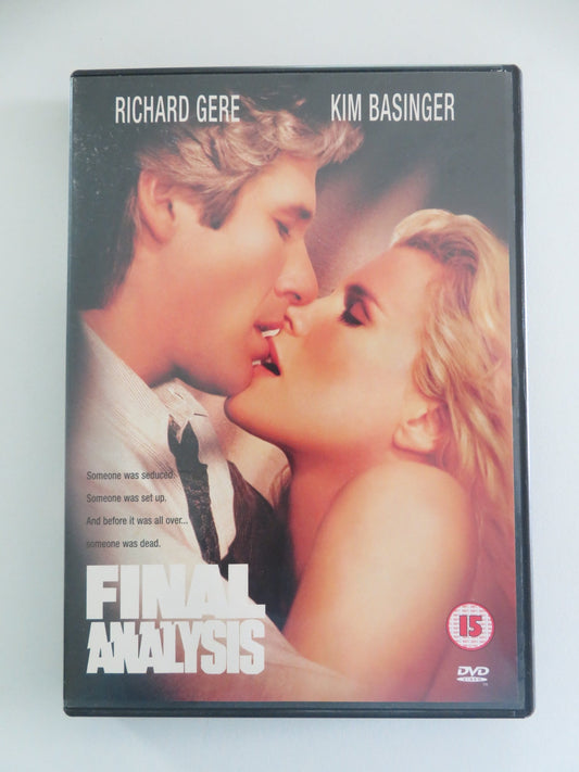 Final Analysis (DVD) Richard Gere Kim Basinger 1992 Region 2 Movie posters