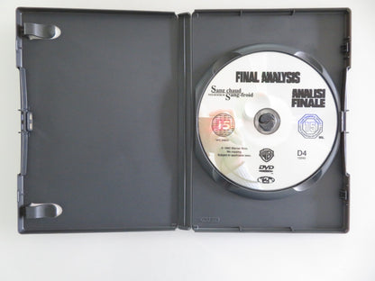Final Analysis (DVD) Richard Gere Kim Basinger 1992 Region 2 Movie posters