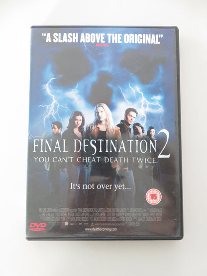 Final Destination 2 (DVD) A.J. Cook Ali Larter 2003 Region 2 Movie posters