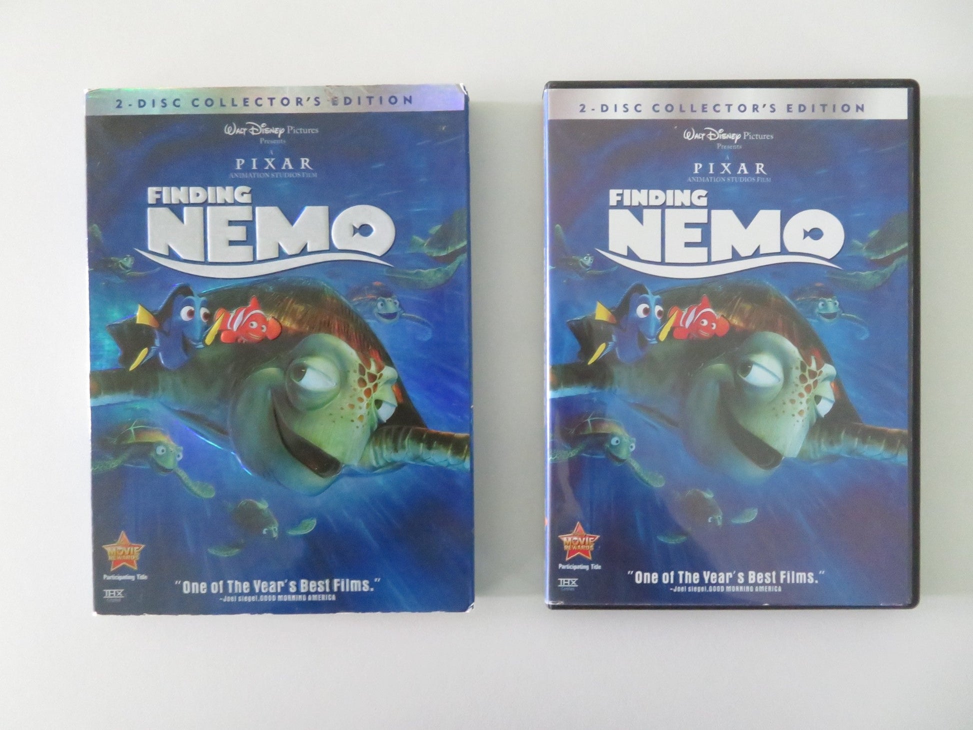 Finding Nemo - 2 disc collector's edition (DVD) Disney A. Gould 2003 Region 1 Movie posters