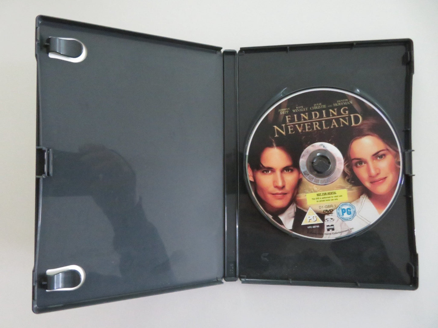 FINDING NEVERLAND - B (DVD) JOHNNY DEPP KATE WINSLET 2004 REGION 2 Movie posters