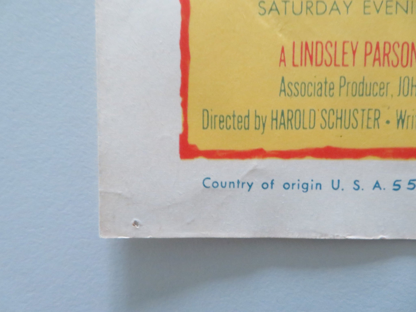 FINGER MAN - A US LOBBY CARD FRANK LOVEJOY FORREST TUCKER 1955 Rendezvous Cinema Movie posters