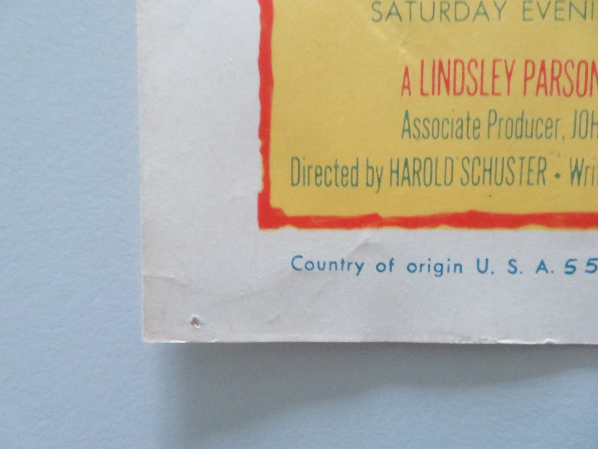 FINGER MAN - A US LOBBY CARD FRANK LOVEJOY FORREST TUCKER 1955 Rendezvous Cinema Movie posters