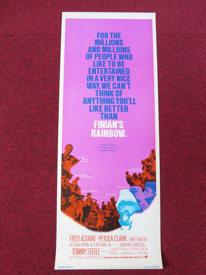 FINIAN'S RAINBOW US INSERT POSTER FRED ASTAIRE PETULA CLARK 1968 Rendezvous Cinema Movie posters