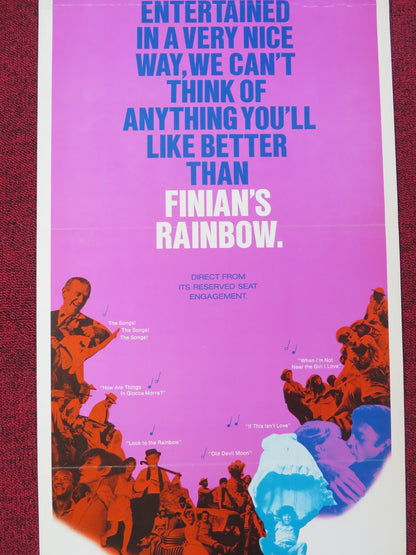 FINIAN'S RAINBOW US INSERT POSTER FRED ASTAIRE PETULA CLARK 1968 Rendezvous Cinema Movie posters