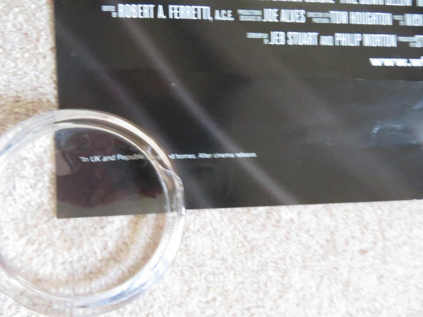 FIRE DOWN BELOW VHS VIDEO POSTER STEVEN SEAGAL MARG HELGENBERGER 1997 Rendezvous Cinema Movie posters