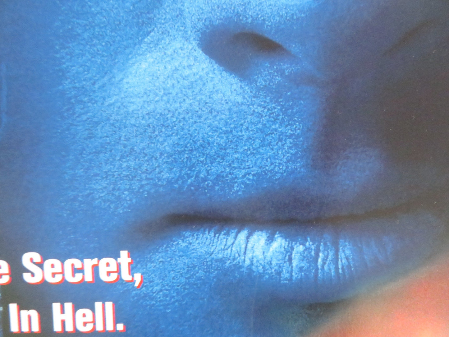 FIRE DOWN BELOW VHS VIDEO POSTER STEVEN SEAGAL MARG HELGENBERGER 1998 Rendezvous Cinema Movie posters