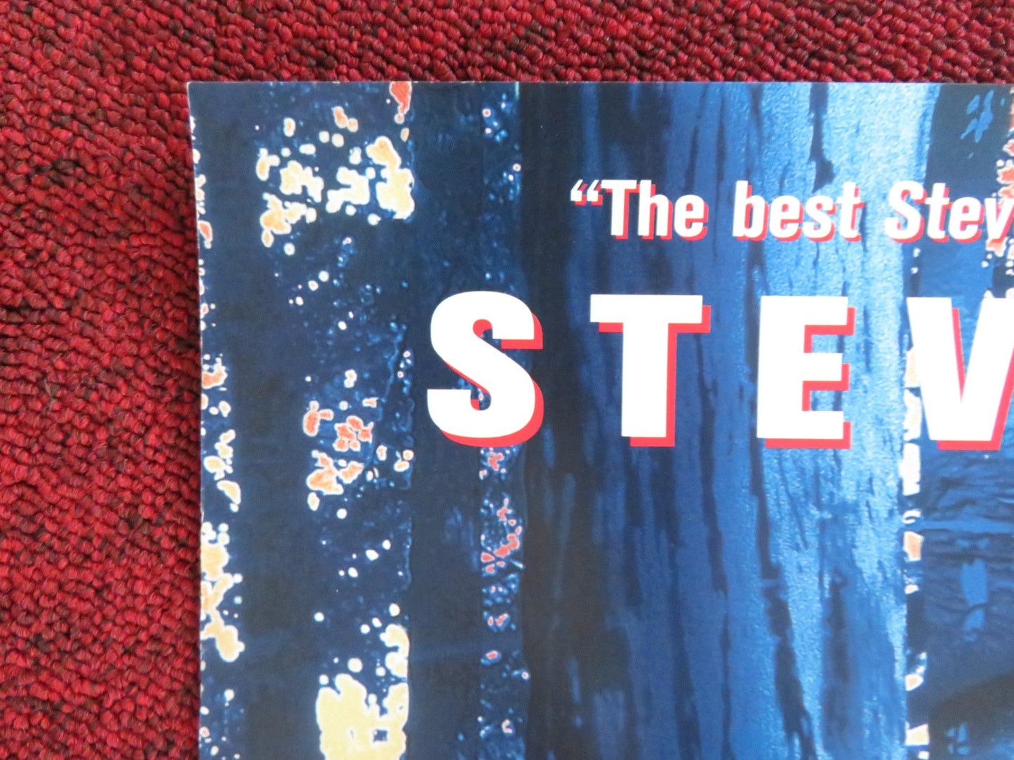 FIRE DOWN BELOW VHS VIDEO POSTER STEVEN SEAGAL MARG HELGENBERGER 1998 Rendezvous Cinema Movie posters