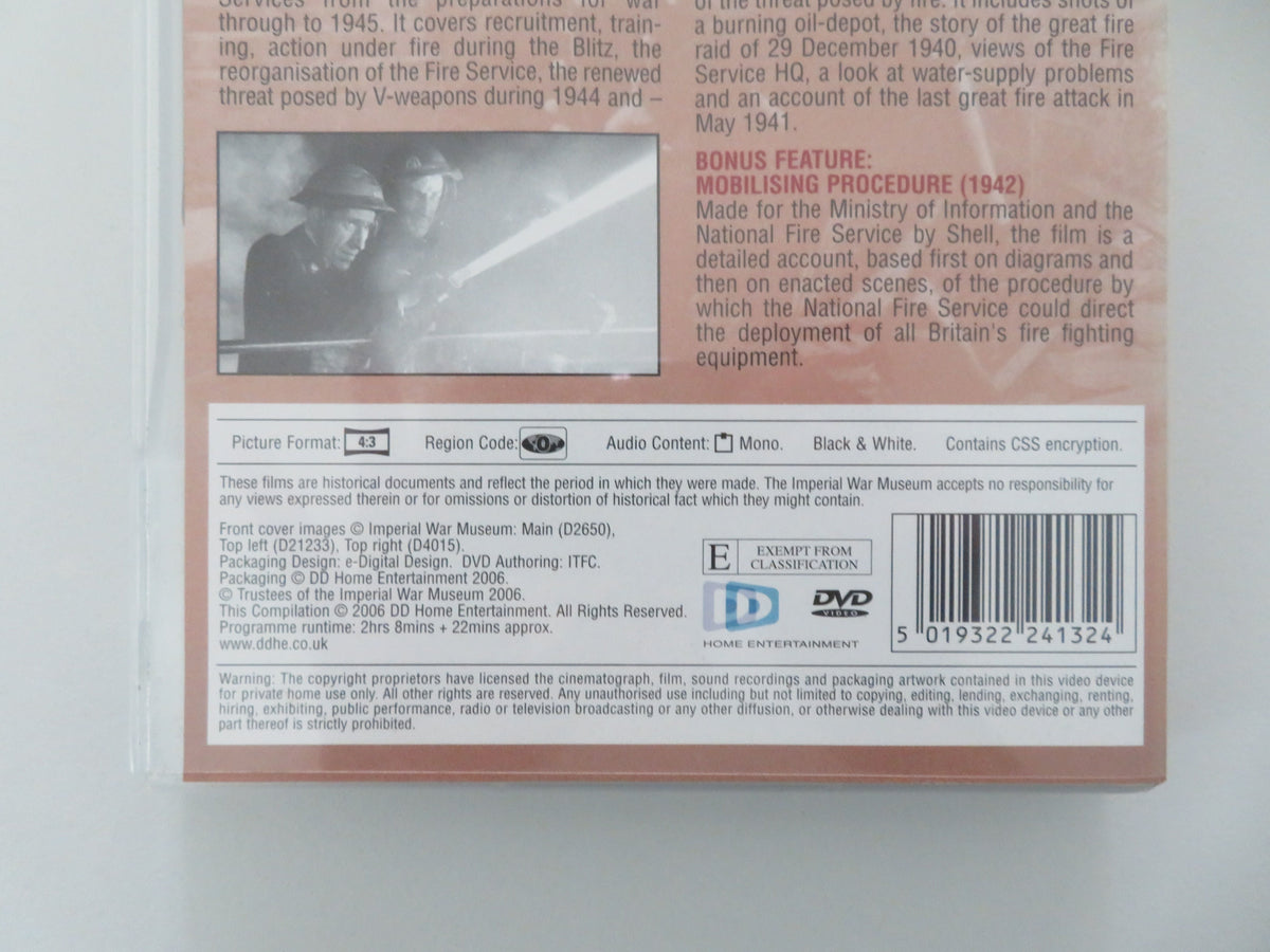 Fire Service at War (DVD) Imperial War Museum Official Collection 2006 Region 0 Movie posters