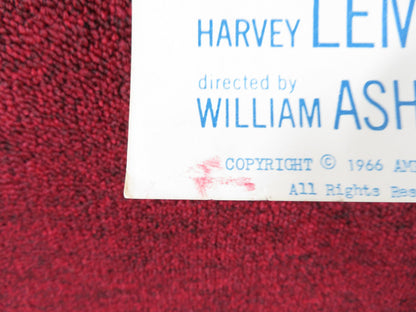 FIREBALL 500 US INSERT POSTER FRANKIE AVALON ANNETTE FUNICELLO 1966 Rendezvous Cinema Movie posters