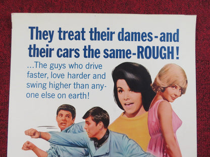 FIREBALL 500 US INSERT POSTER FRANKIE AVALON ANNETTE FUNICELLO 1966 Rendezvous Cinema Movie posters