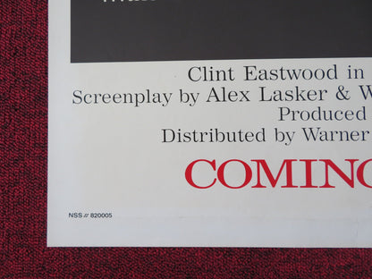 FIREFOX FOLDED US ONE SHEET POSTER CLINT EASTWOOD FREDDIE JONES 1982 Rendezvous Cinema Movie posters