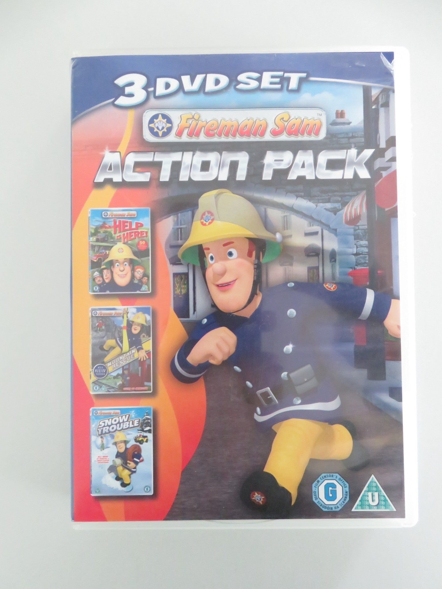 Fireman Sam Action Pack 3 DVD Set (DVD BoxSet) Steven Kynman 2013 Region 2 Movie posters