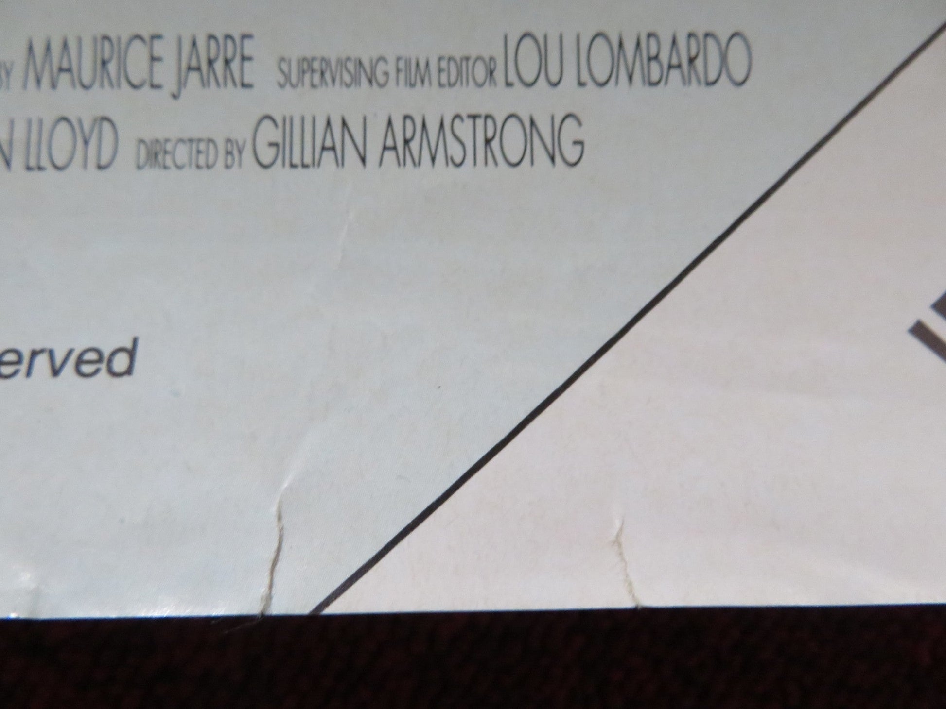 FIRES WITHIN VHS VIDEO POSTER JIMMY SMITS GRETA SCACCHI 1991 Rendezvous Cinema Movie posters