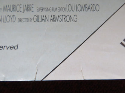 FIRES WITHIN VHS VIDEO POSTER JIMMY SMITS GRETA SCACCHI 1991 Rendezvous Cinema Movie posters