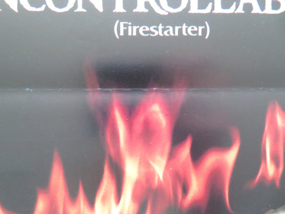 FIRESTARTER ITALIAN LOCANDINA POSTER DREW BARRYMORE DAVID KEITH KING 1984 Movie posters