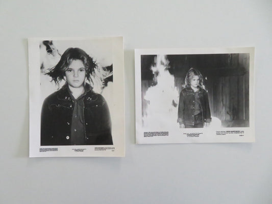 FIRESTARTER MOVIE STILL PHOTO LOT OF 2 DREW BARRYMORE HEATHER LOCKLEAR 1984 Movie posters