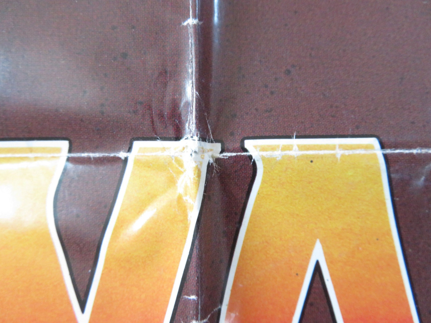 FIREWALKER FOLDED US ONE SHEET POSTER CANNON CHUCK NORRIS LOU GOSSETT 1986 Rendezvous Cinema Movie posters