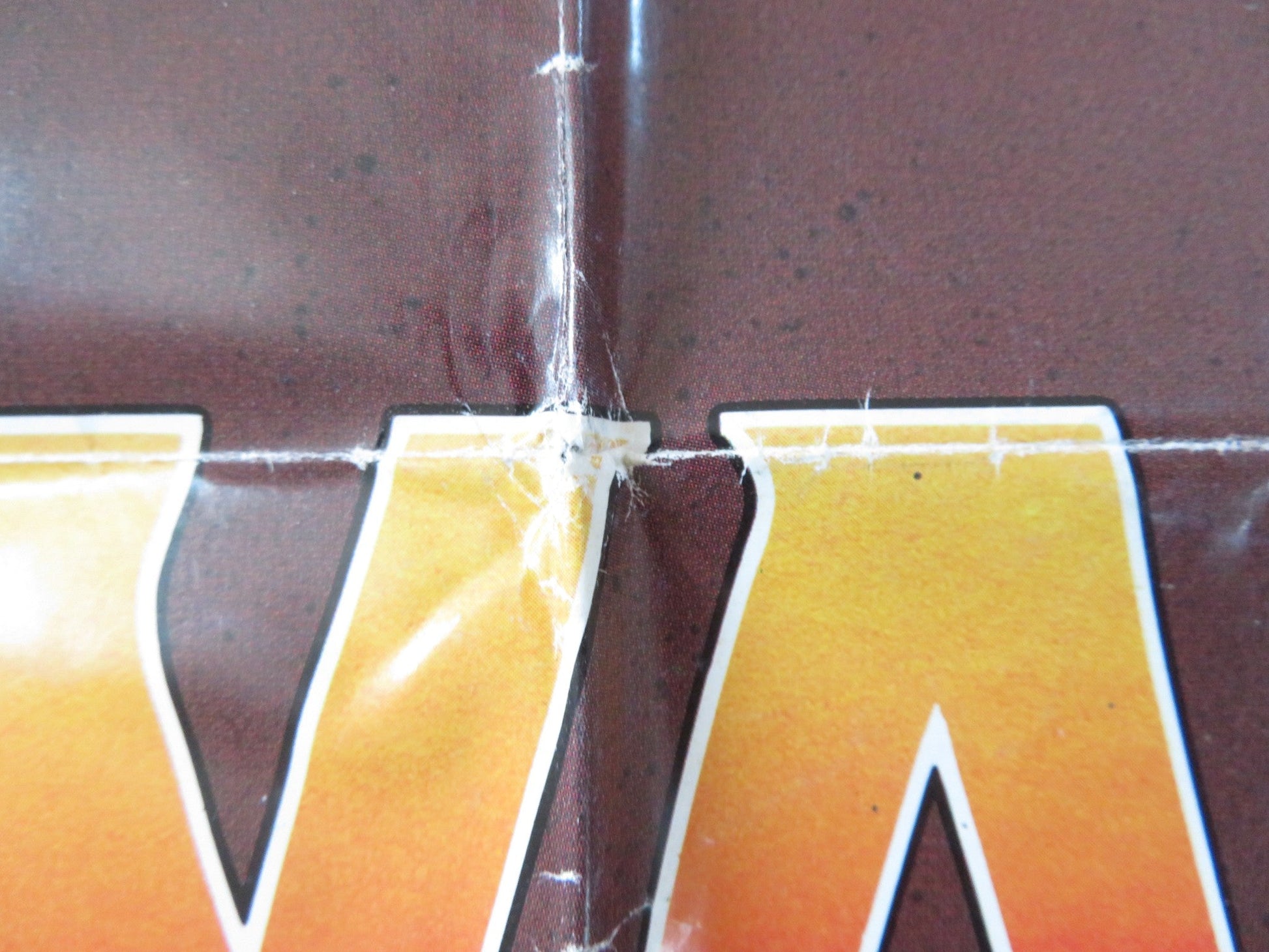 FIREWALKER FOLDED US ONE SHEET POSTER CANNON CHUCK NORRIS LOU GOSSETT 1986 Rendezvous Cinema Movie posters