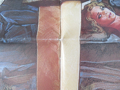 FIREWALKER FOLDED US ONE SHEET POSTER CANNON CHUCK NORRIS LOU GOSSETT 1986 Rendezvous Cinema Movie posters