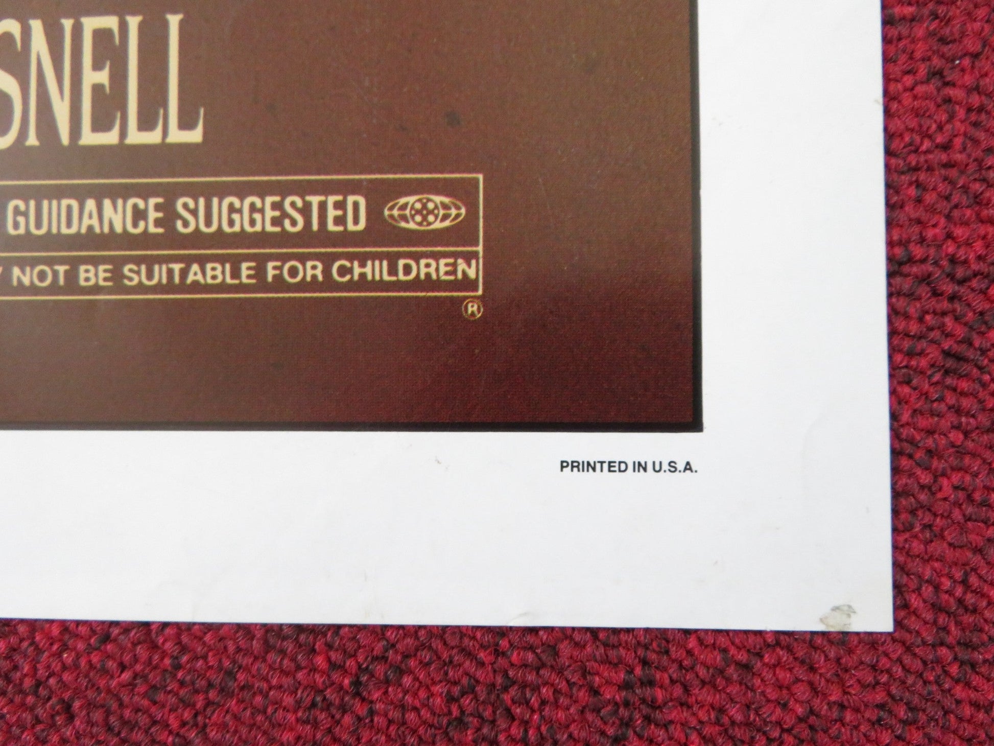 FIREWALKER FOLDED US ONE SHEET POSTER CANNON CHUCK NORRIS LOU GOSSETT 1986 Rendezvous Cinema Movie posters