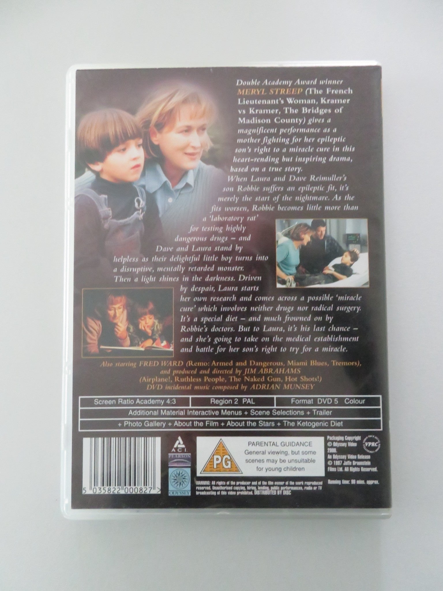 First Do No Harm (DVD) Meryl Streep Fred Ward 1997 Region 2 Movie posters