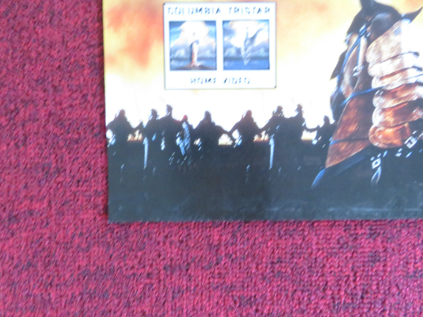 FIRST KNIGHT VHS VIDEO POSTER SEAN CONNERY RICHARD GERE 1995 Rendezvous Cinema Movie posters