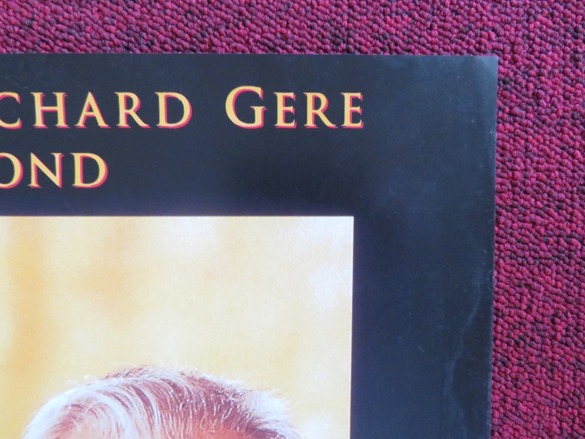 FIRST KNIGHT VHS VIDEO POSTER SEAN CONNERY RICHARD GERE 1995 Rendezvous Cinema Movie posters