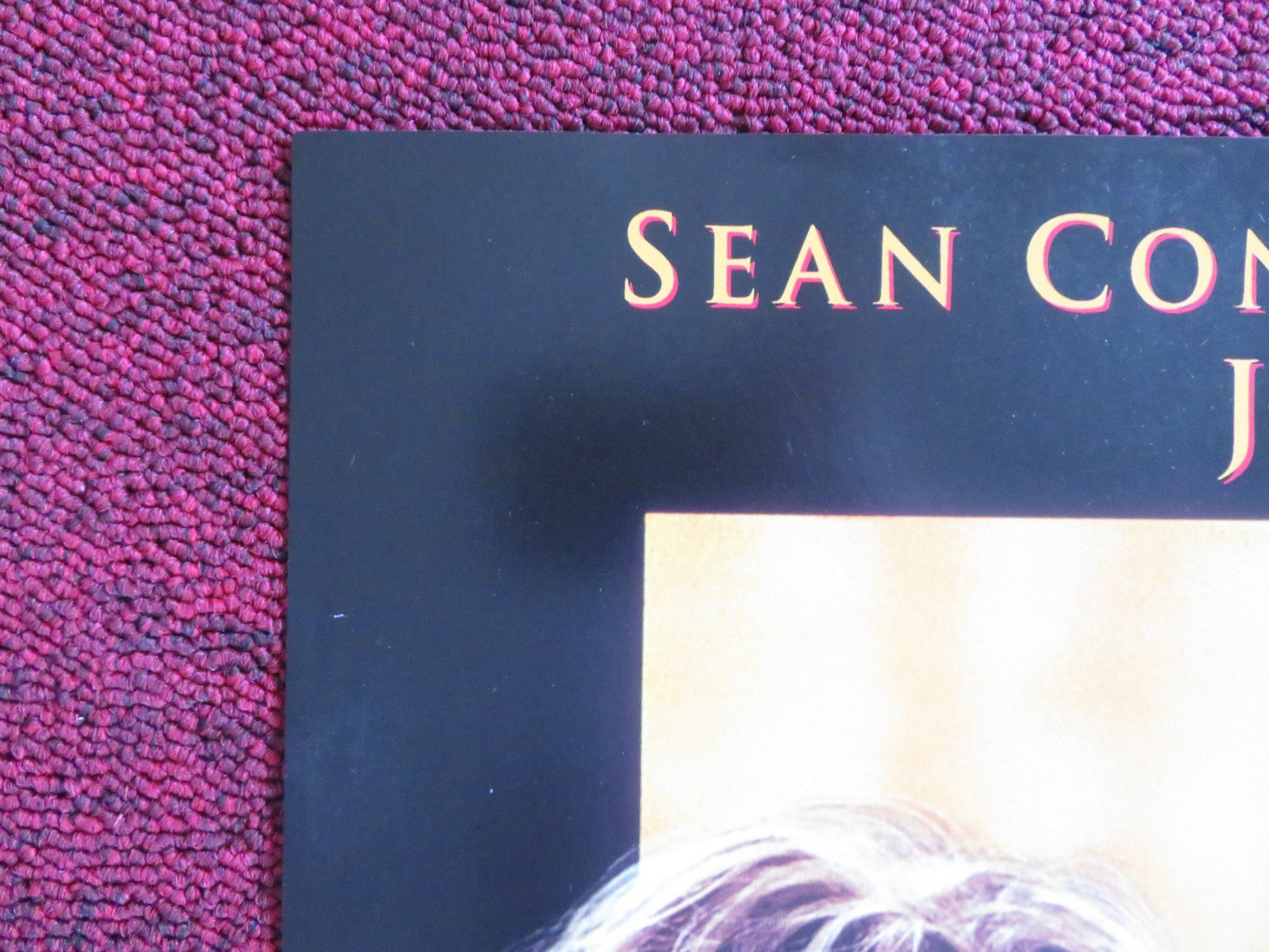 FIRST KNIGHT VHS VIDEO POSTER SEAN CONNERY RICHARD GERE 1995 Rendezvous Cinema Movie posters