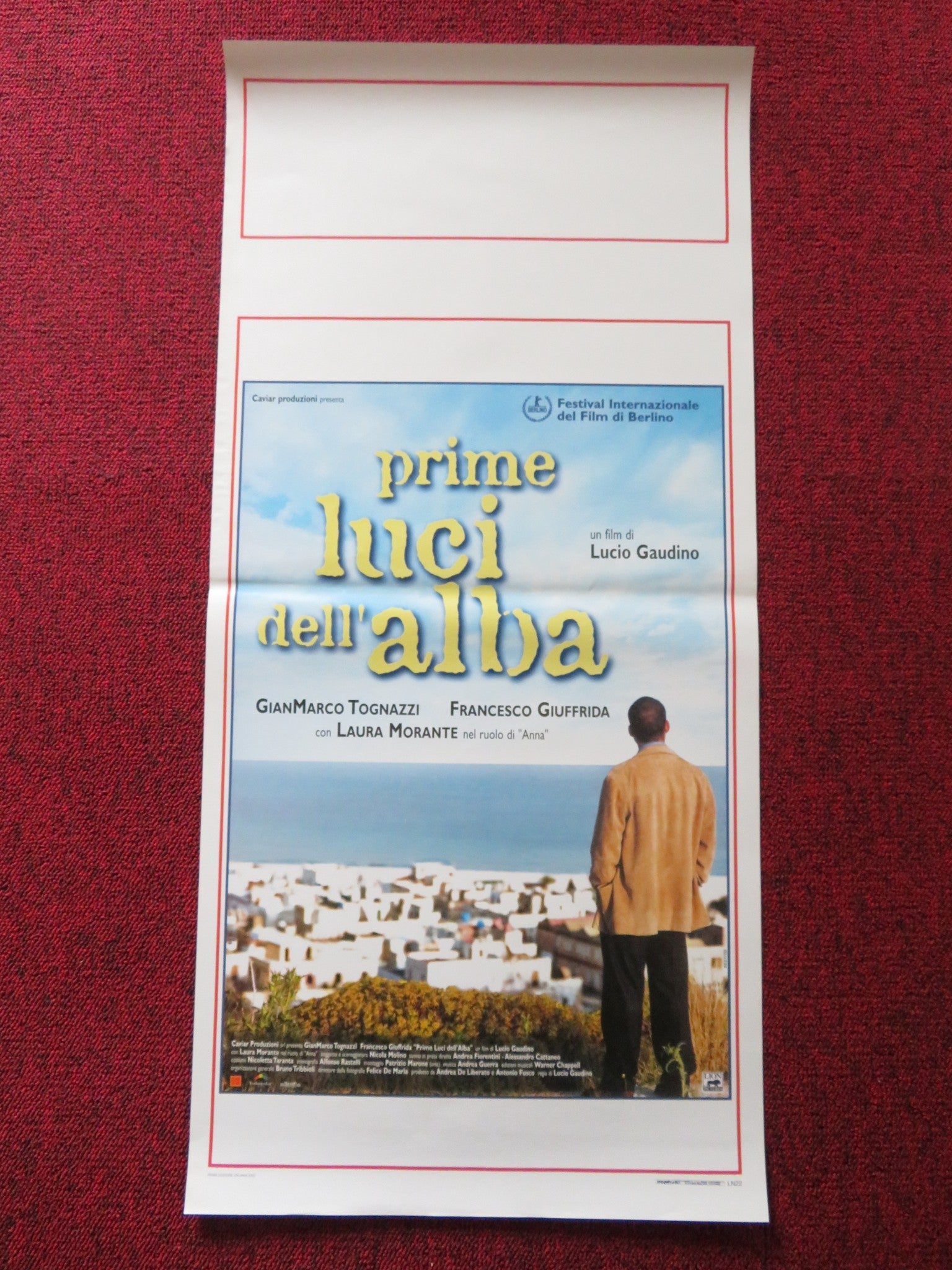 FIRST LIGHT OF DAWN ITALIAN LOCANDINA POSTER LUCIO GAUDINO LAURA MORANTE 2000 Rendezvous Cinema Movie posters