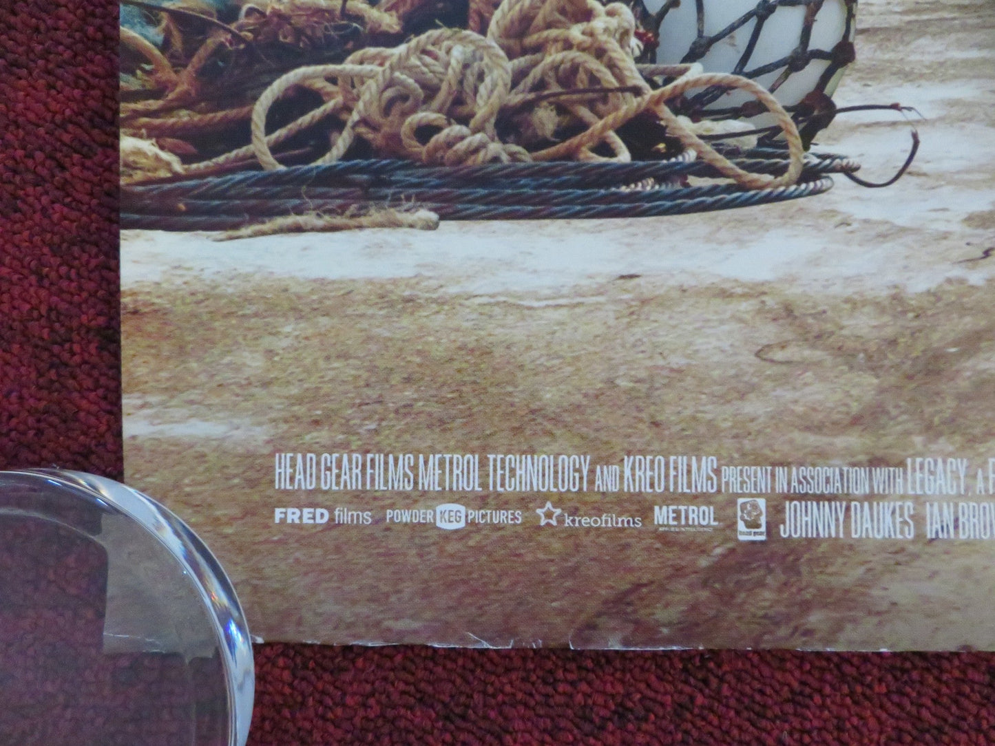 FISHERMAN'S FRIENDS UK QUAD ROLLED POSTER JAMES PUREFOY SAM SWAINSBURY 2019 Rendezvous Cinema Movie posters