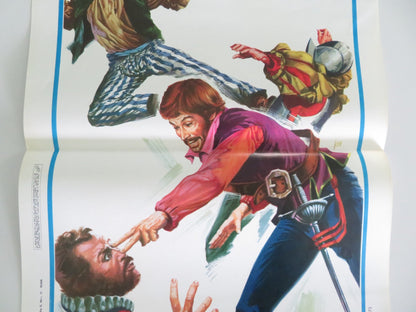 FISTS, PIRATE AND KARATE ITALIAN LOCANDINA POSTER RICHARD HARRISON 1973 Movie posters