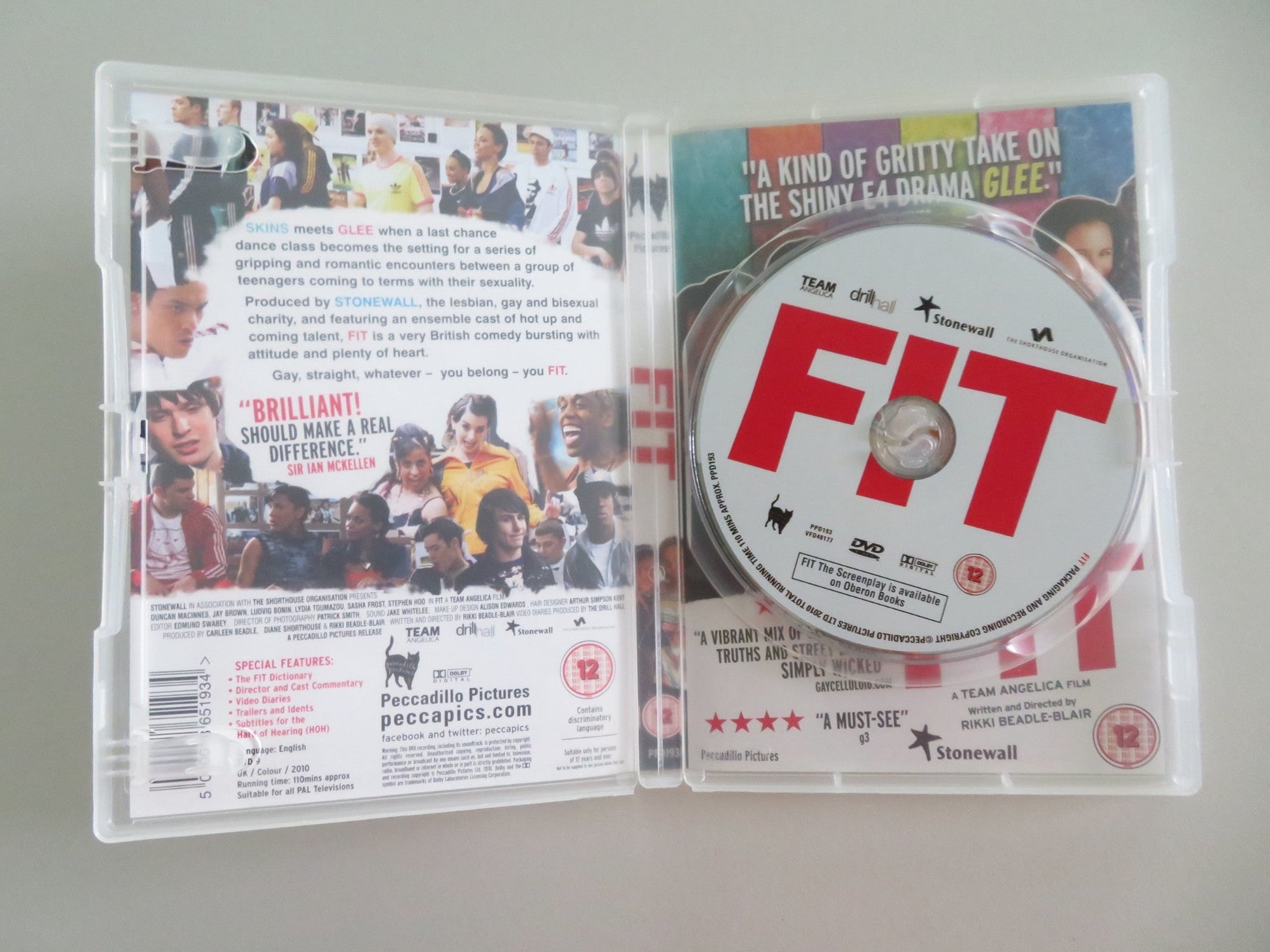 FIT (DVD) SASHA FROST JAY BROWN ALEXIS GREGORY 2010 REGION 2 Movie posters