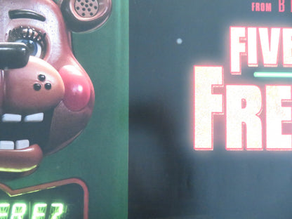 FIVE NIGHTS AT FREDDY'S 2 UK QUAD ROLLED POSTER JOSH HUTCHERSON PIPER RUBIO 2025 Movie posters